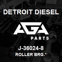 J-36024-8 Detroit Diesel Roller Brg.* | AGA Parts