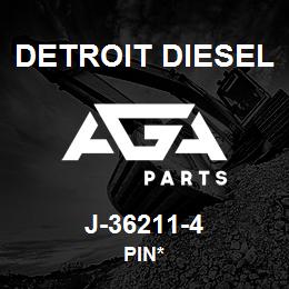 J-36211-4 Detroit Diesel Pin* | AGA Parts