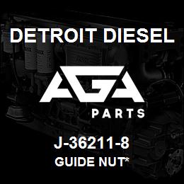 J-36211-8 Detroit Diesel Guide Nut* | AGA Parts