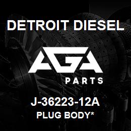 J-36223-12A Detroit Diesel Plug Body* | AGA Parts