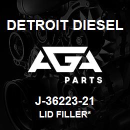 J-36223-21 Detroit Diesel Lid Filler* | AGA Parts