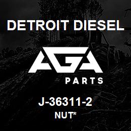 J-36311-2 Detroit Diesel Nut* | AGA Parts