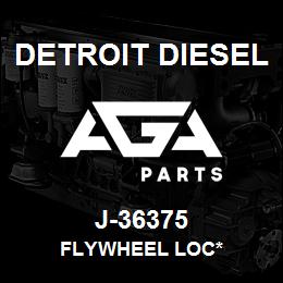 J-36375 Detroit Diesel Flywheel Loc* | AGA Parts