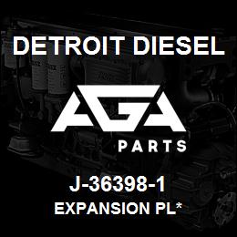 J-36398-1 Detroit Diesel Expansion Pl* | AGA Parts