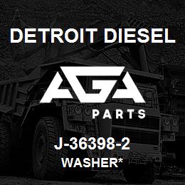 J-36398-2 Detroit Diesel Washer* | AGA Parts