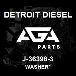 J-36398-3 Detroit Diesel Washer* | AGA Parts