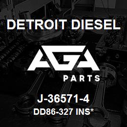 J-36571-4 Detroit Diesel DD86-327 Ins* | AGA Parts