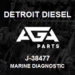 J-38477 Detroit Diesel Marine Diagnostic | AGA Parts