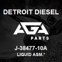 J-38477-10A Detroit Diesel Liquid Asm.* | AGA Parts