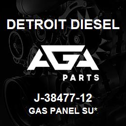 J-38477-12 Detroit Diesel Gas Panel Su* | AGA Parts