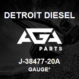 J-38477-20A Detroit Diesel Gauge* | AGA Parts