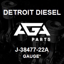 J-38477-22A Detroit Diesel Gauge* | AGA Parts