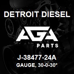 J-38477-24A Detroit Diesel Gauge, 30-0-30* | AGA Parts