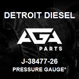 J-38477-26 Detroit Diesel Pressure Gauge* | AGA Parts