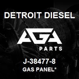 J-38477-8 Detroit Diesel Gas Panel* | AGA Parts