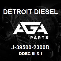 J-38500-2300D Detroit Diesel DDEC III & I | AGA Parts