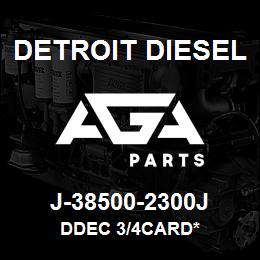 J-38500-2300J Detroit Diesel DDEC 3/4Card* | AGA Parts