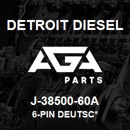 J-38500-60A Detroit Diesel 6-Pin Deutsc* | AGA Parts