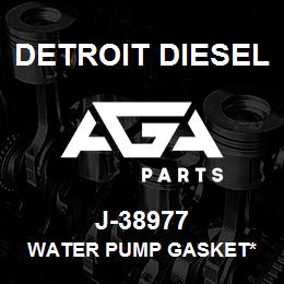 J-38977 Detroit Diesel Water Pump Gasket* | AGA Parts