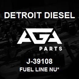 J-39108 Detroit Diesel Fuel Line Nu* | AGA Parts