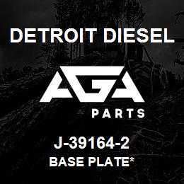 J-39164-2 Detroit Diesel Base Plate* | AGA Parts