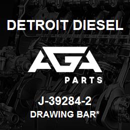 J-39284-2 Detroit Diesel Drawing Bar* | AGA Parts