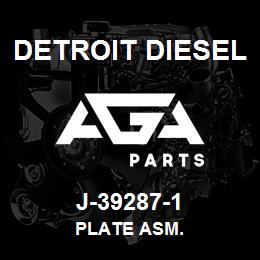 J-39287-1 Detroit Diesel Plate Asm. | AGA Parts