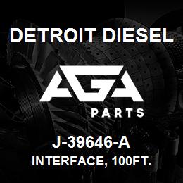 J-39646-A Detroit Diesel Interface, 100ft. | AGA Parts