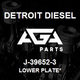 J-39652-3 Detroit Diesel Lower Plate* | AGA Parts