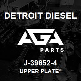 J-39652-4 Detroit Diesel Upper Plate* | AGA Parts