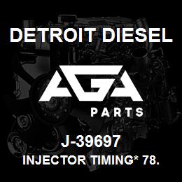 J-39697 Detroit Diesel Injector Timing* 78.8mm | AGA Parts