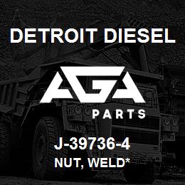 J-39736-4 Detroit Diesel Nut, Weld* | AGA Parts