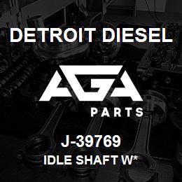 J-39769 Detroit Diesel Idle Shaft W* | AGA Parts