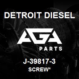 J-39817-3 Detroit Diesel Screw* | AGA Parts