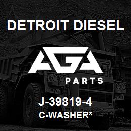 J-39819-4 Detroit Diesel C-Washer* | AGA Parts