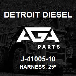 J-41005-10 Detroit Diesel Harness, 25* | AGA Parts