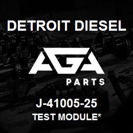 J-41005-25 Detroit Diesel Test Module* | AGA Parts