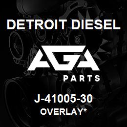 J-41005-30 Detroit Diesel Overlay* | AGA Parts