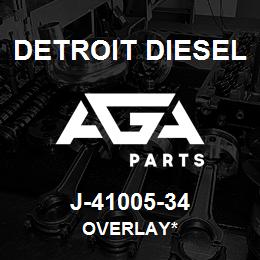 J-41005-34 Detroit Diesel Overlay* | AGA Parts