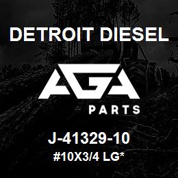 J-41329-10 Detroit Diesel #10x3/4 Lg* | AGA Parts