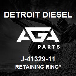 J-41329-11 Detroit Diesel Retaining Ring* | AGA Parts