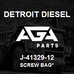 J-41329-12 Detroit Diesel Screw Bag* | AGA Parts