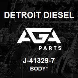 J-41329-7 Detroit Diesel Body* | AGA Parts