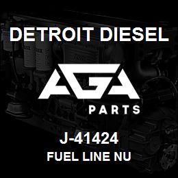 J-41424 Detroit Diesel Fuel Line Nu | AGA Parts