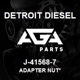 J-41568-7 Detroit Diesel Adapter Nut* | AGA Parts