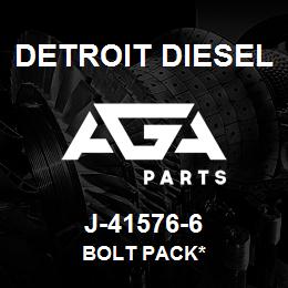 J-41576-6 Detroit Diesel Bolt Pack* | AGA Parts