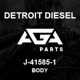 J-41585-1 Detroit Diesel Body | AGA Parts