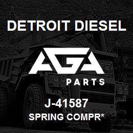 J-41587 Detroit Diesel Spring Compr* | AGA Parts