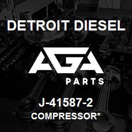 J-41587-2 Detroit Diesel Compressor* | AGA Parts