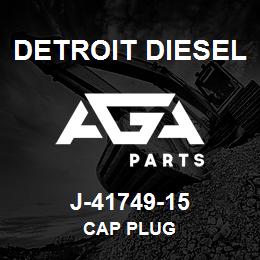 J-41749-15 Detroit Diesel Cap Plug | AGA Parts